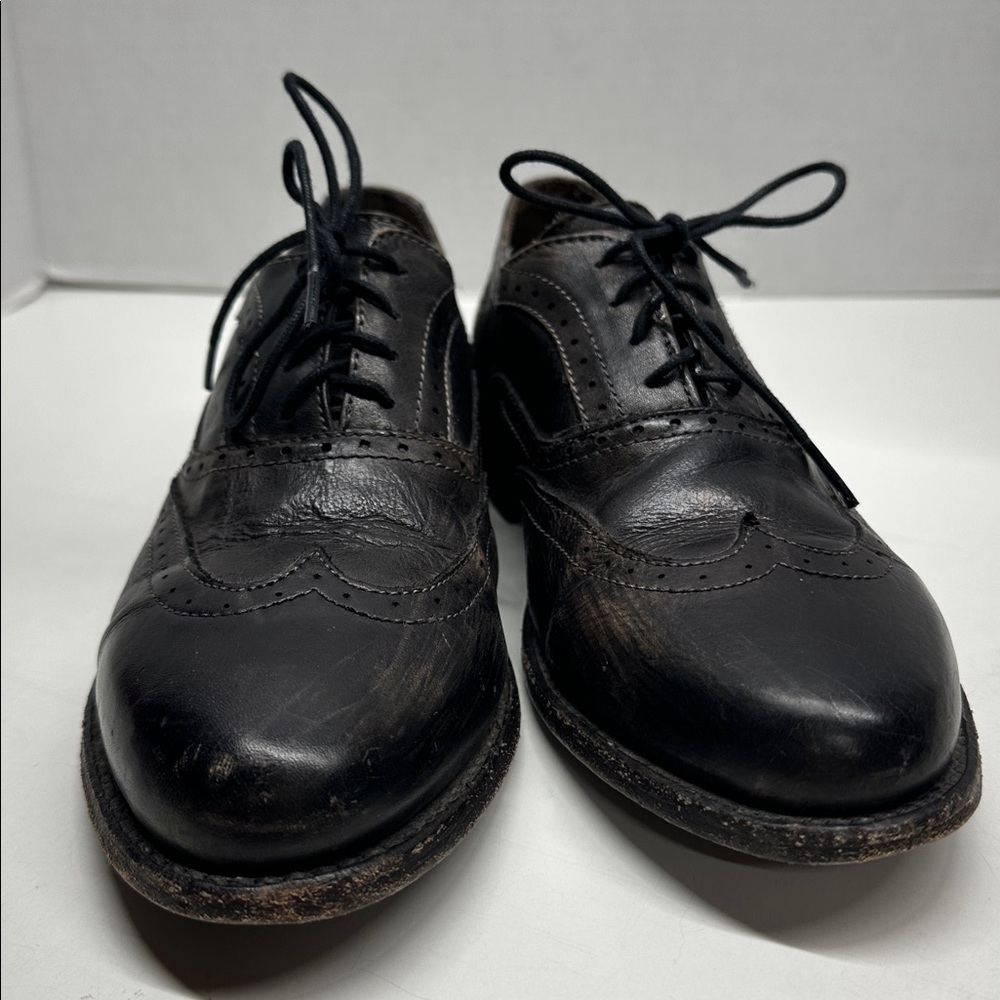 Bed Stu Black Leather “Wingtips” - Picture 5 of 9